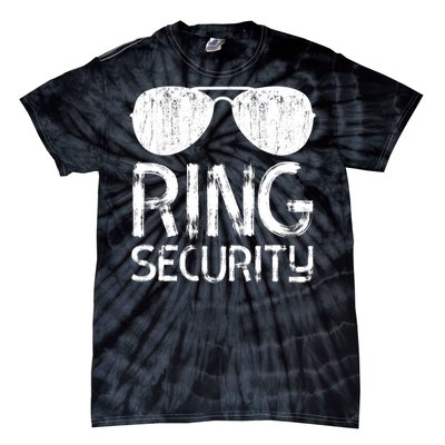 Ring Security Ring Bearer Wedding Party Tie-Dye T-Shirt