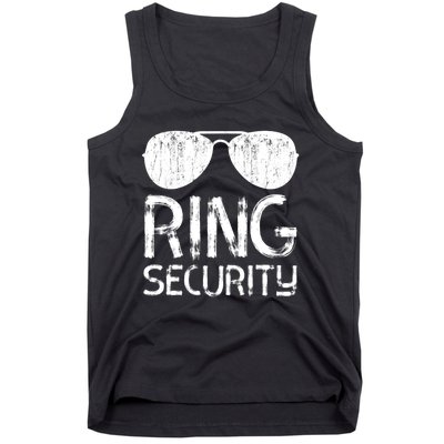 Ring Security Ring Bearer Wedding Party Tank Top