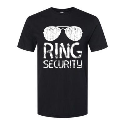 Ring Security Ring Bearer Wedding Party Softstyle® CVC T-Shirt