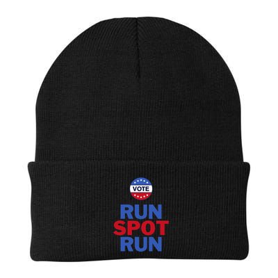 Run Spot Run. Trump And Harris Debate. Economic Plan. Beanie