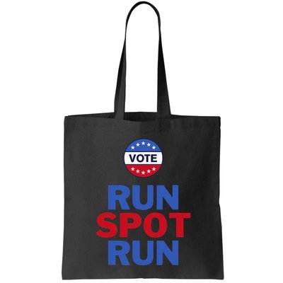 Run Spot Run. Trump And Harris Debate. Economic Plan. Bag