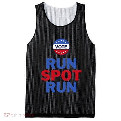 Run Spot Run. Trump And Harris Debate. Economic Plan. Mesh Reversible Basketball Jersey Tank