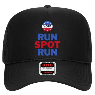 Run Spot Run. Trump And Harris Debate. Economic Plan. Trucker Hat