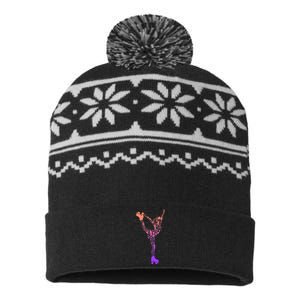 Roller Skates Roller Skates Symbols Roller Skates USA-Made Snowflake Beanie