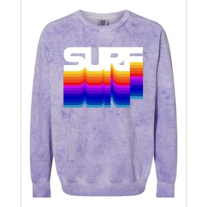 Retro Surf Colorblast Crewneck Sweatshirt