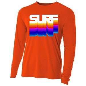 Retro Surf Cooling Performance Long Sleeve Crew