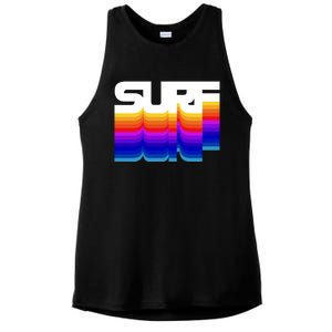 Retro Surf Ladies PosiCharge Tri-Blend Wicking Tank