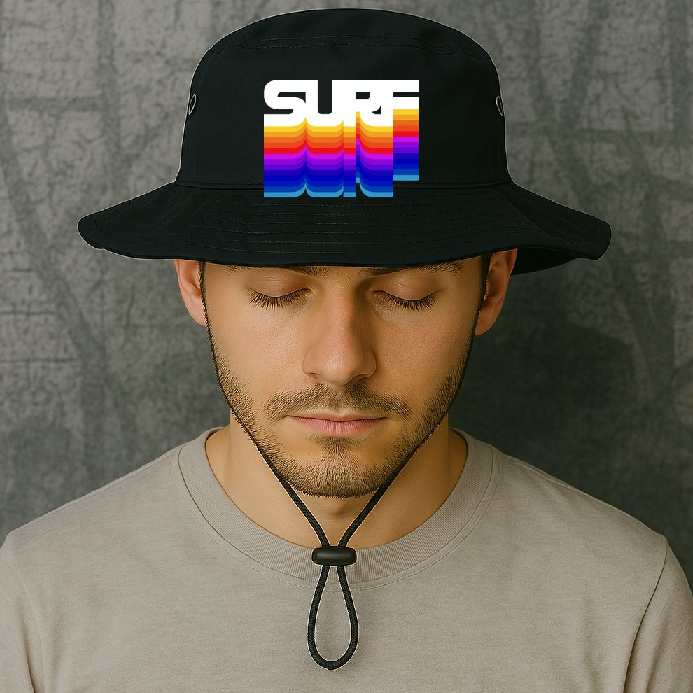 Retro Surf Bucket Hat
