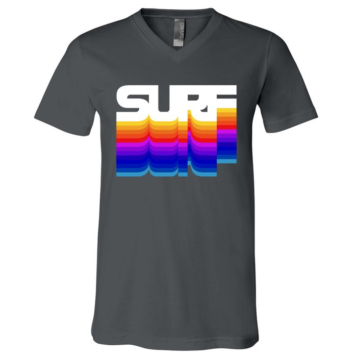 Retro Surf V-Neck T-Shirt