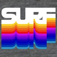 Retro Surf Flatbill Hat