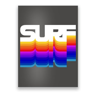 Retro Surf Poster