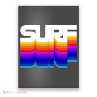 Retro Surf Poster