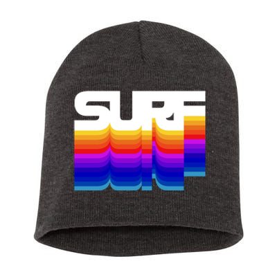 Retro Surf Short Acrylic Beanie