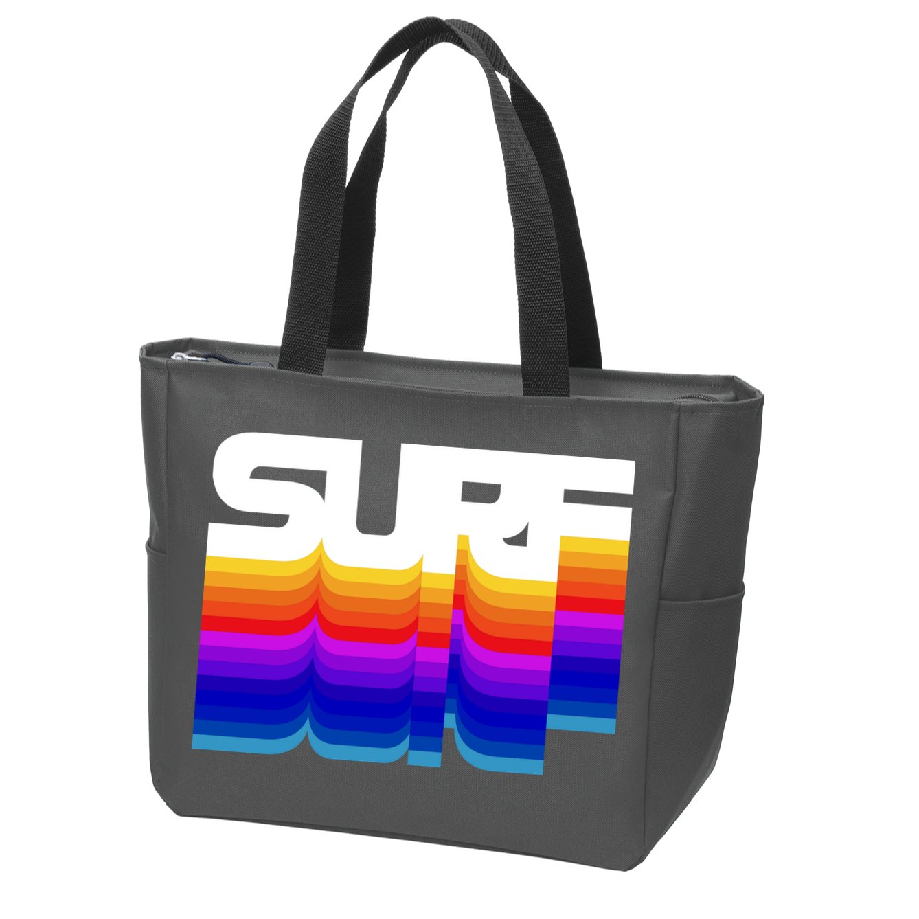 Retro Surf Zip Tote Bag