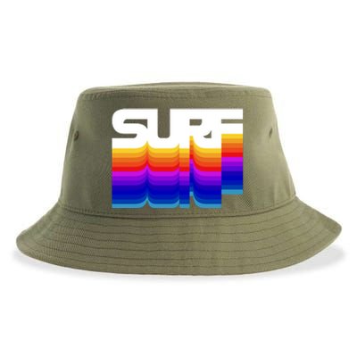 Retro Surf Sustainable Bucket Hat