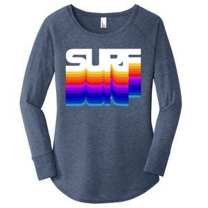 Retro Surf Women's Perfect Tri Tunic Long Sleeve Shirt