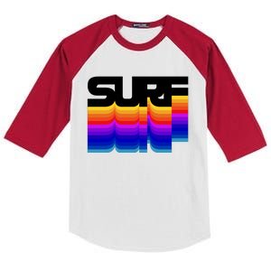 Retro Surf Kids Colorblock Raglan Jersey