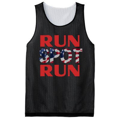 Run Spot Run Trump Mesh Reversible Basketball Jersey Tank