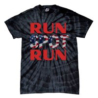 Run Spot Run Trump Tie-Dye T-Shirt