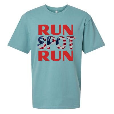 Run Spot Run Trump Sueded Cloud Jersey T-Shirt