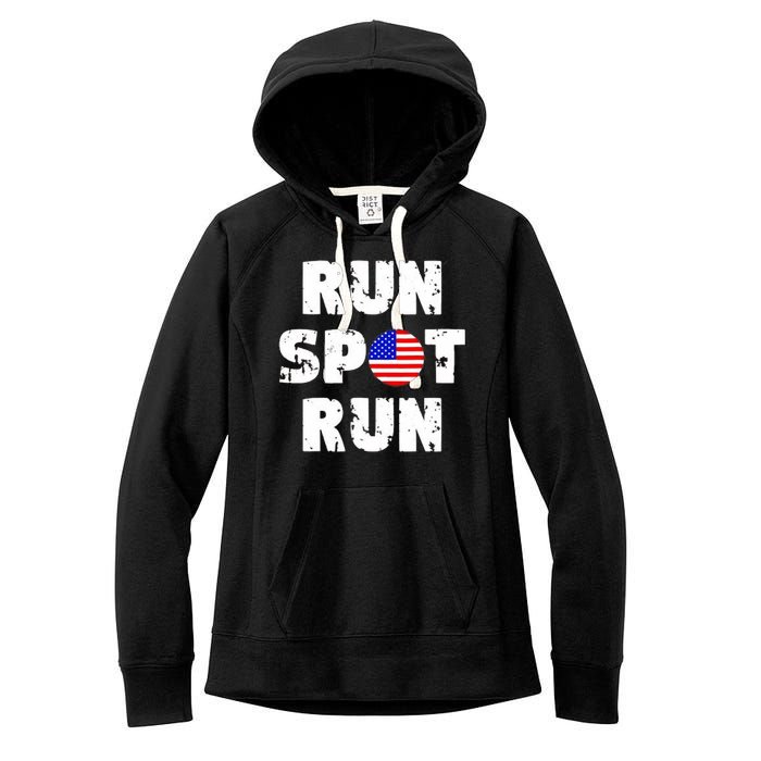 Run Spot Run Women's Fleece Hoodie