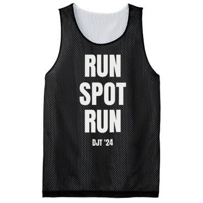 Run Spot Run Trump Mesh Reversible Basketball Jersey Tank