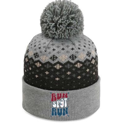 Run Spot Run Election The Baniff Cuffed Pom Beanie