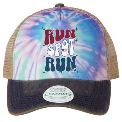 Run Spot Run Election Legacy Tie Dye Trucker Hat