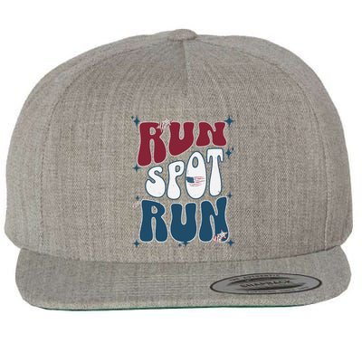 Run Spot Run Election Wool Snapback Cap