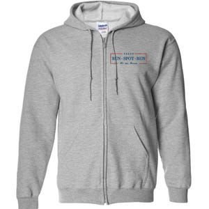 Run Spot Run Full Zip Hoodie