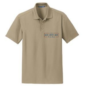 Run Spot Run Dry Zone Grid Polo