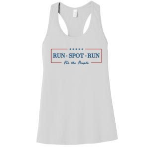 Run Spot Run Women's Racerback Tank