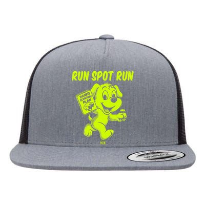 Run Spot Run Harris Economic Plan Flat Bill Trucker Hat