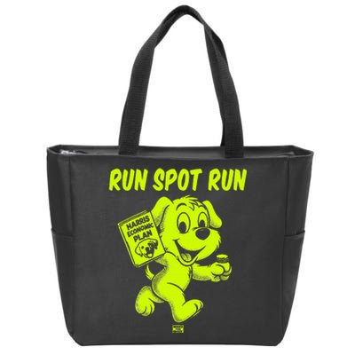 Run Spot Run Harris Economic Plan Zip Tote Bag