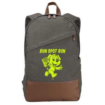 Run Spot Run Harris Economic Plan Cotton Canvas Backpack