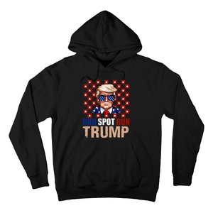 Run Spot Run Run Spot Run Trump 2024 America Vote Usa Hoodie