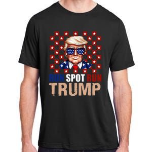 Run Spot Run Run Spot Run Trump 2024 America Vote Usa Adult ChromaSoft Performance T-Shirt