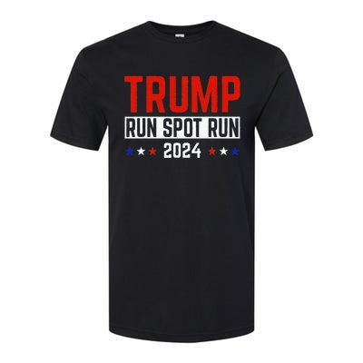 Run Spot Run Run Spot Run Trump 2024 Softstyle® CVC T-Shirt