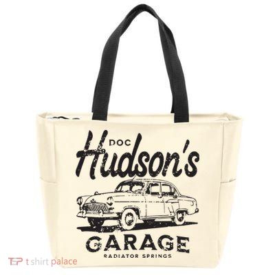 Radiator Springs Zip Tote Bag