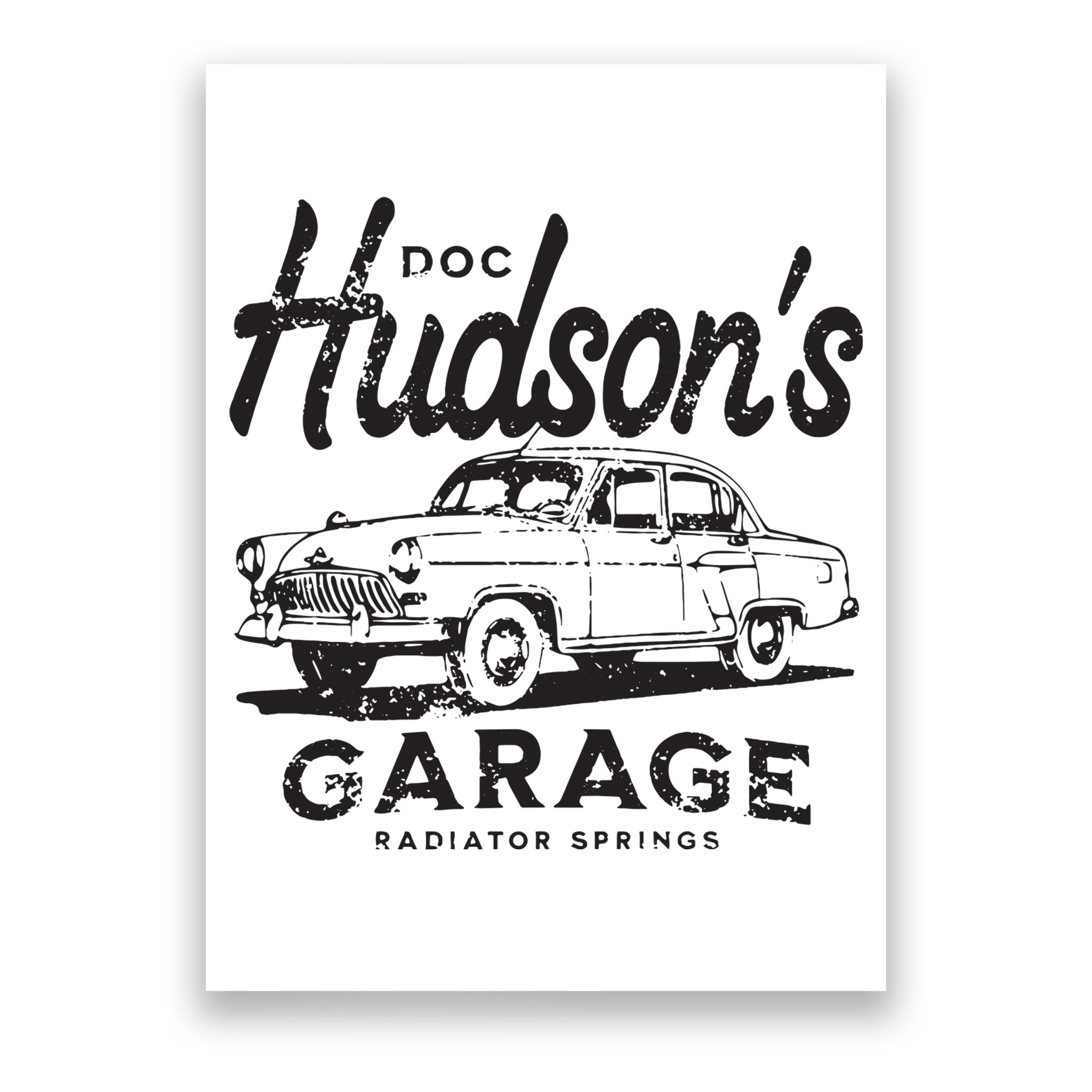 Radiator Springs Poster