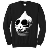 Retro Sleestak Reptilian Skull Graphic Sweatshirt