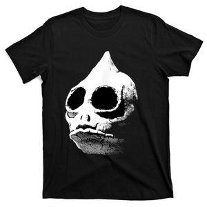 Retro Sleestak Reptilian Skull Graphic T-Shirt