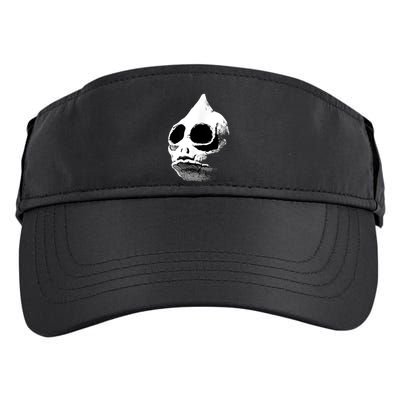 Retro Sleestak Reptilian Skull Graphic Adult Drive Performance Visor