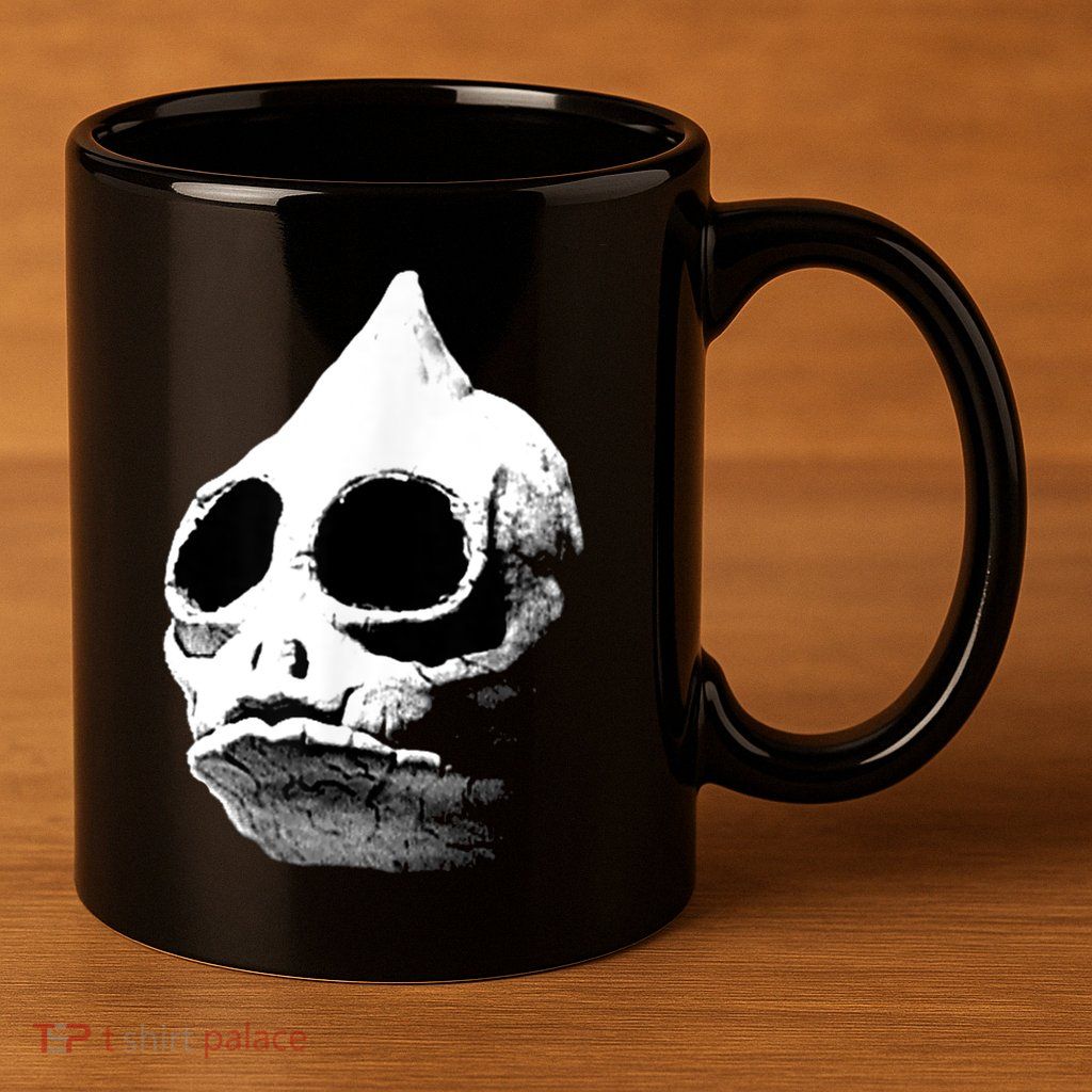 Retro Sleestak Reptilian Skull Graphic 11oz C Handle Ceramic Mug