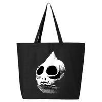 Retro Sleestak Reptilian Skull Graphic 25L Jumbo Tote