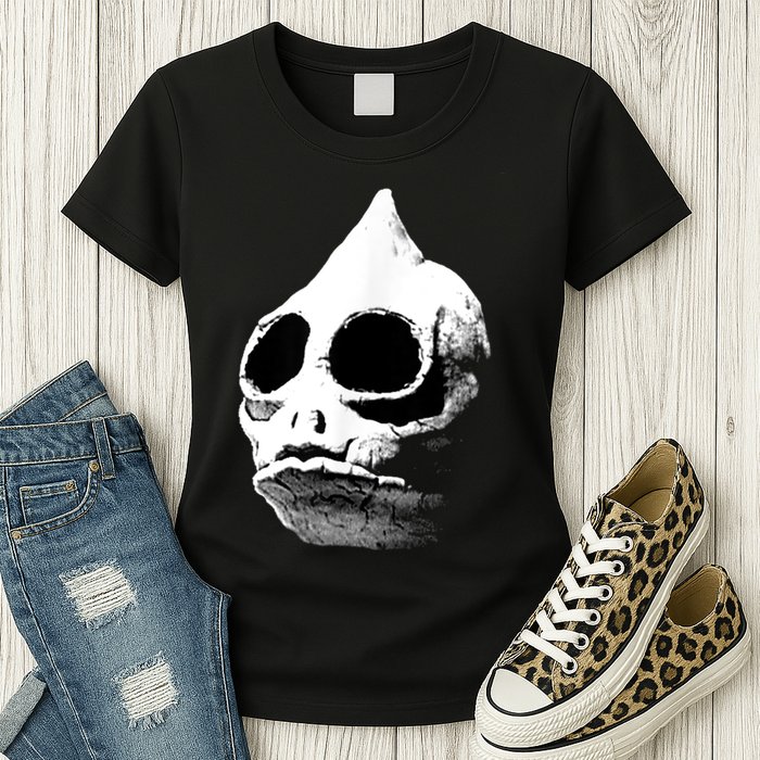 Retro Sleestak Reptilian Skull Graphic Womens T-Shirt