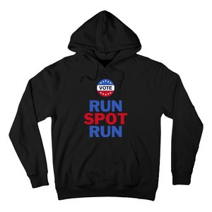 Run Spot Run. Trump And Harris Debate. Economic Plan. Hoodie