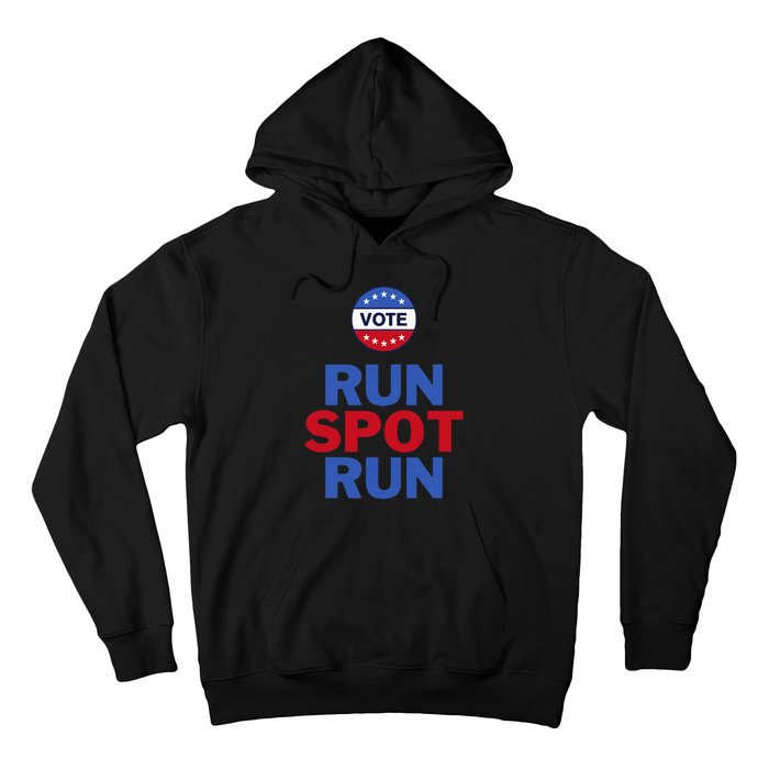 Run Spot Run. Trump And Harris Debate. Economic Plan. Hoodie