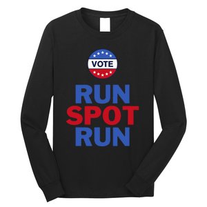 Run Spot Run. Trump And Harris Debate. Economic Plan. Long Sleeve Shirt