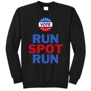 Run Spot Run. Trump And Harris Debate. Economic Plan. Sweatshirt